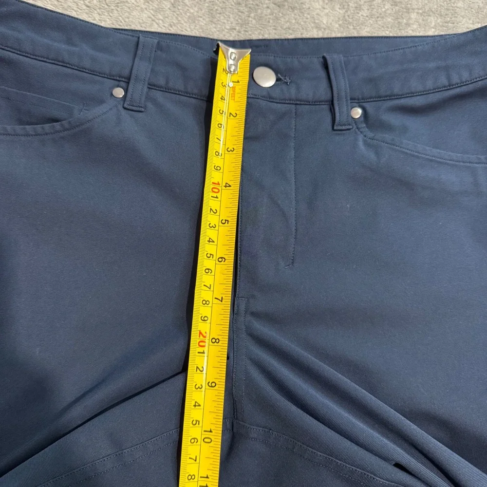 Lululemon ABC Pant Slim Warpstreme Navy Blue Mens 30 (31x29) LM5704S